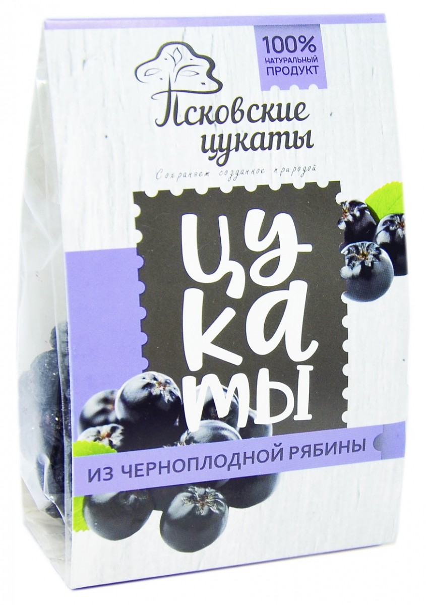 Цукаты из черноплодной рябины 90 г