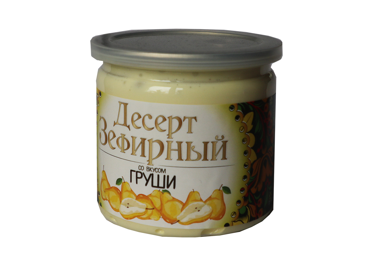 Зефирный десерт со вкусом груши 170 гр
