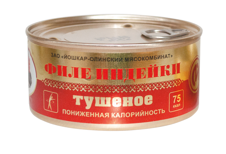 Филе индейки тушеное 325г Й-О МК