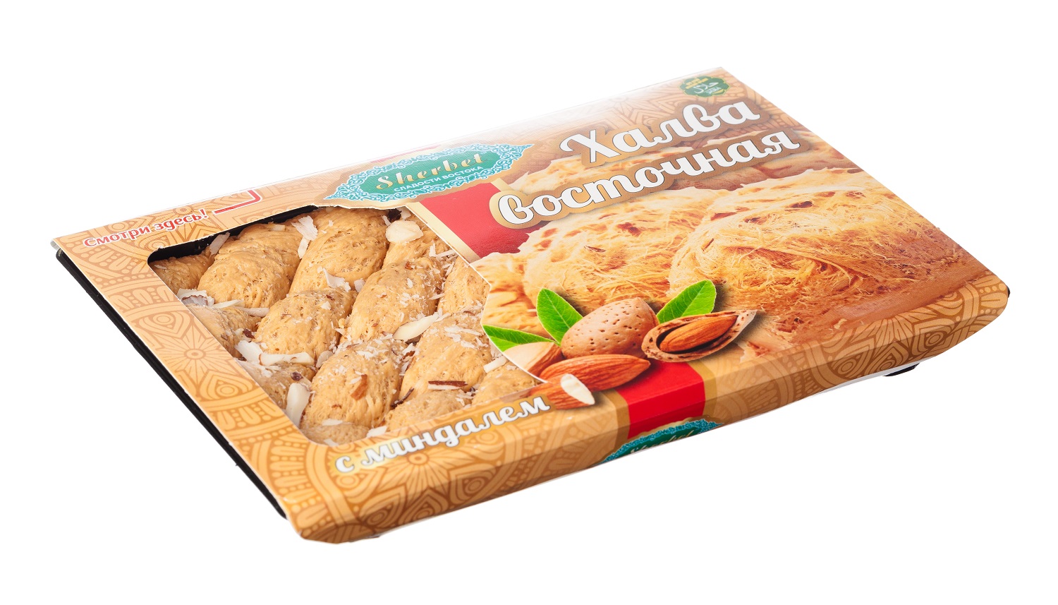 Халва с миндалем 300 г