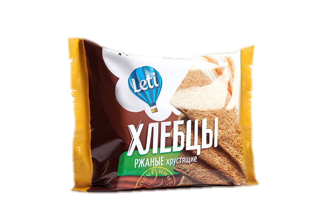 Хлебцы ржаные запеченные Leti 60 гр.