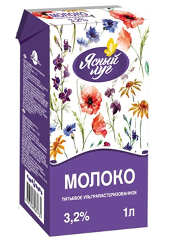 Молоко 3.2% ультрапастеризованное