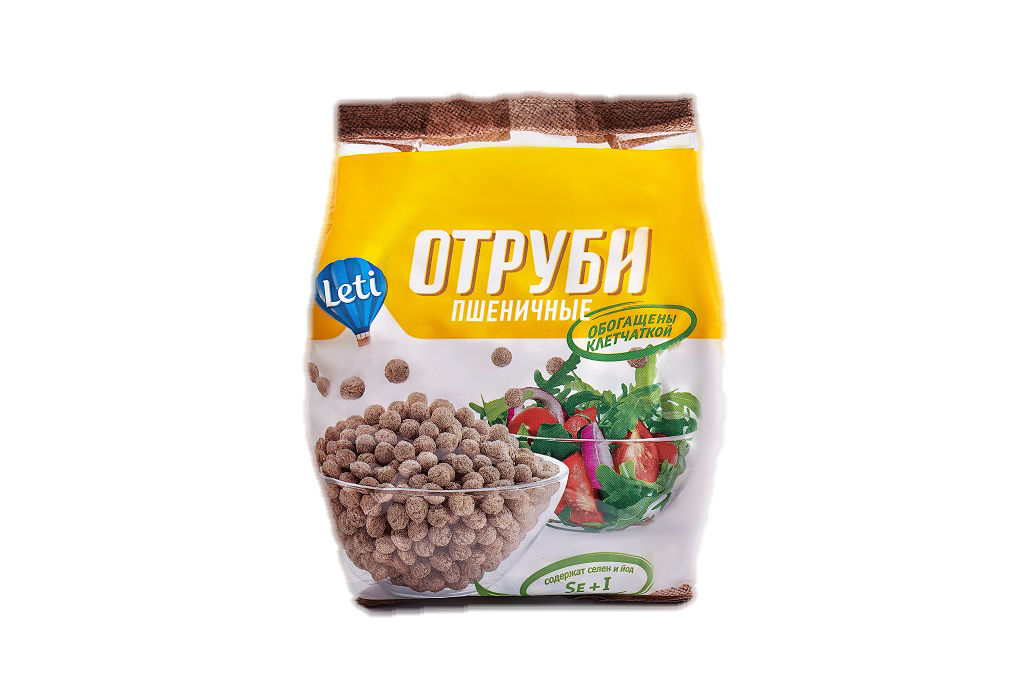 Отруби пшеничные экструдированные Leti 100 гр.