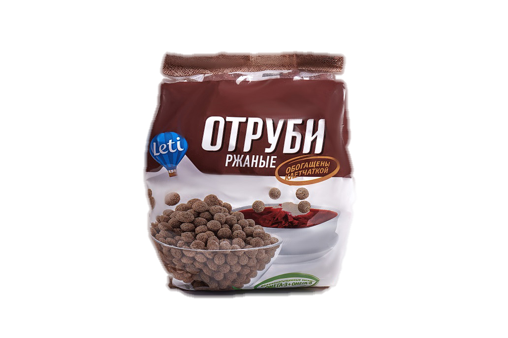 Отруби ржаные экструдированные Leti 100 гр.