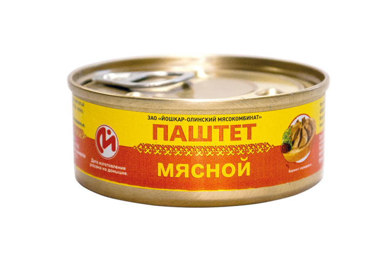 Паштет мясной 100г, ключ, Й-О МК