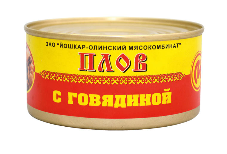 Плов с говядиной 325г Й-О МК