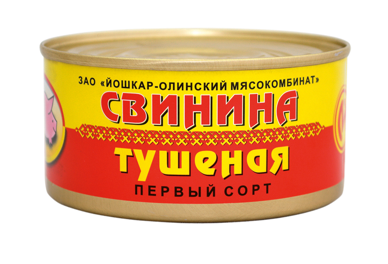 Свинина тушёная первый сорт №8 325г 