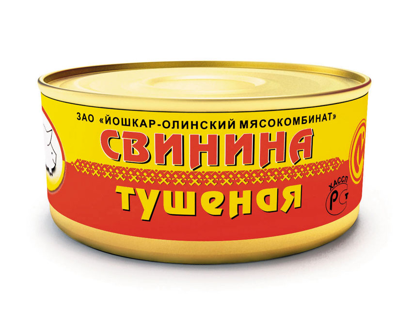 Свинина тушеная в/с 325 гр.