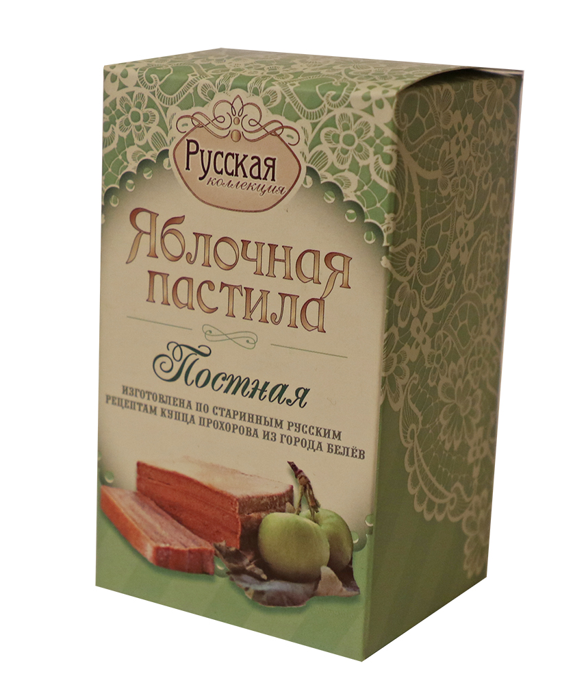 Яблочная пастила постная 120 гр